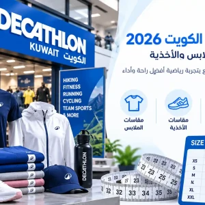 مقاسات ديكاتلون الكويت 2026 | دليل اختيار مقاسات الملابس والأحذية